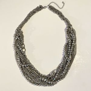 NEW! Lose Braid chain and bead Necklace